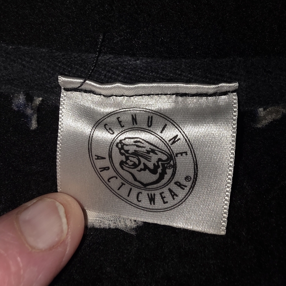 Vintage Arctic Cat Black Mens Sweater (SW2) - Picture 9 of 10